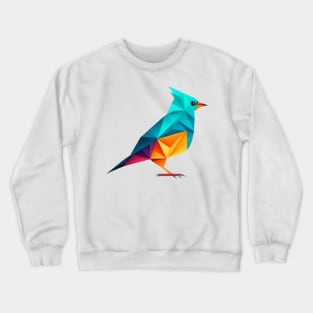 Paradise Bird - Abstract bird design for the environment Crewneck Sweatshirt